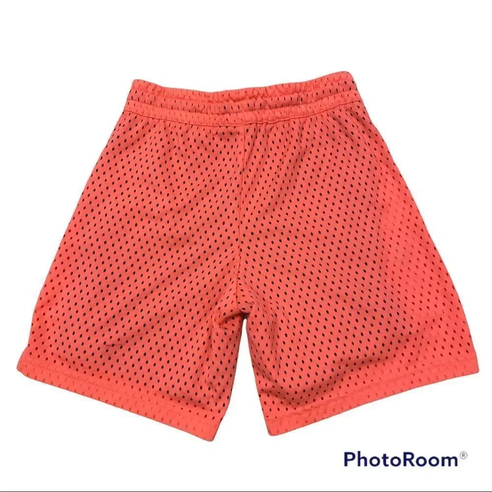 Girls Nike Lava Glow Lined Mesh‎ Athletic Shorts Size Medium